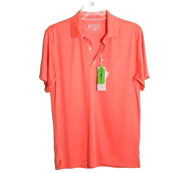 NWT Bermuda Sands Orange Short sleeve wick away UPF 50+ Polo shirt. S - Picture 1 of 9